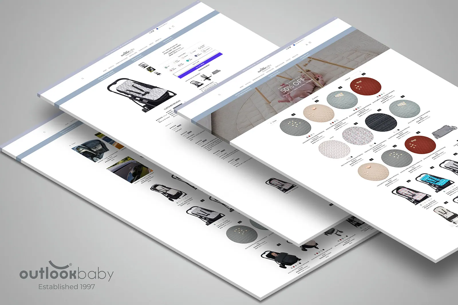 Outlook Baby website project